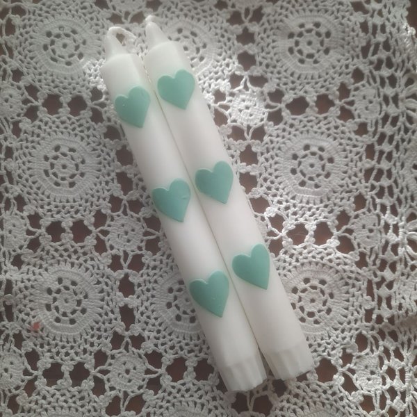 Product image of  KYNTTILÄSETTI VEDENVIHREÄ SYDÄN