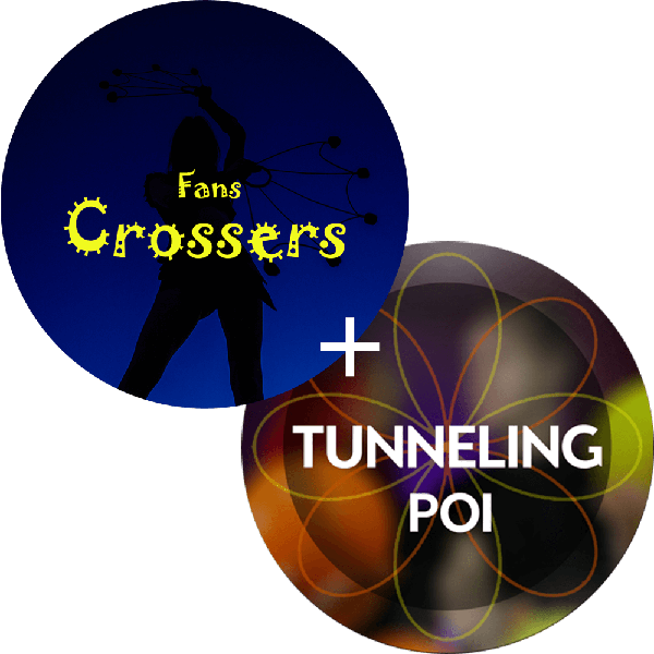 Product image of  Tunneling poi + Fans Crossers marathons - access to materials