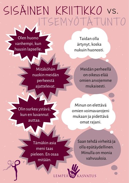 Product image of  Tulostettava kuva-Itsemyötätunto A4