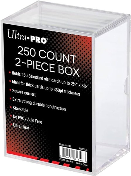 Product image of Ultra Pro Cardbox 250-Card