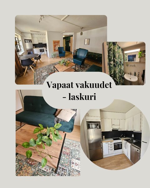 Product image of  Vapaat vakuudet -laskuri