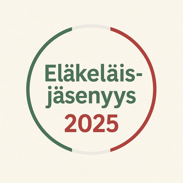 Product image of  Eläkeläisjäsenyys 2025 - Socio pensionato