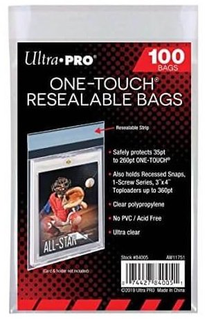 Product image of Ultra Pro Soft Sleeves One Touch (100kpl)