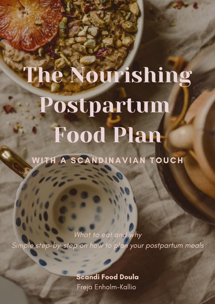 Product image of  The Nourishing Postpartum Food Plan