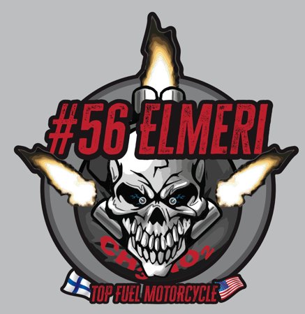 Elmeri 56 Top Fuel Motorcycle Streetwear