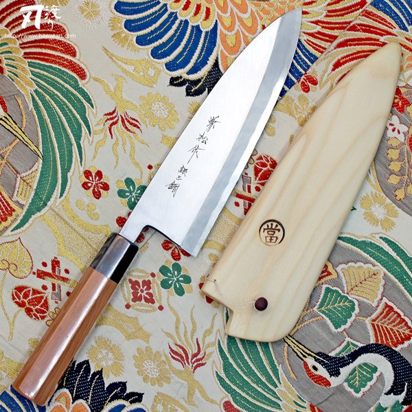 Product image of  Kanematsu Ginsan Deba 210 mm + saya