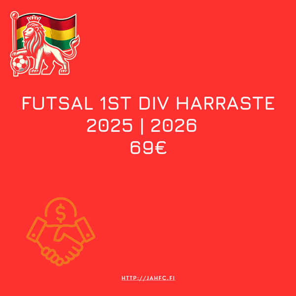 Product image of  JAH FC | FUTSAL | Harraste 1st div. 2025/2026