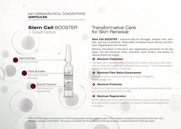 Product image of  Stem Cell Booster Ampulli Paketti (Sis. 3 Ampullia)