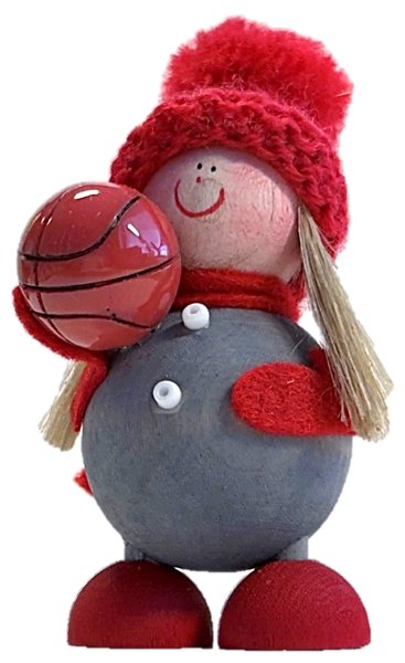 Product image of  Koripalloilija Tyttö, Baskettomte flicka, Basket Tonttu Girl