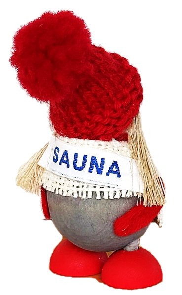Product image of  Saunatonttu Tyttö, Bastutomte Flicka, Sauna Tonttu Girl