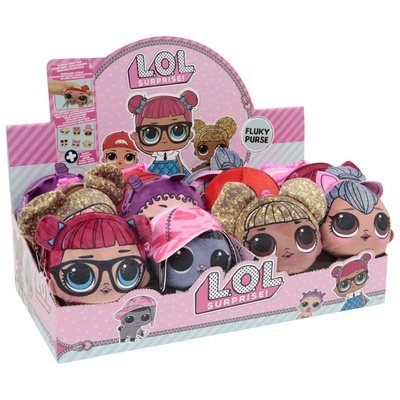 Surprise Plush Lol Fluky Purse Fluky Glitter Purse — TOY POINT