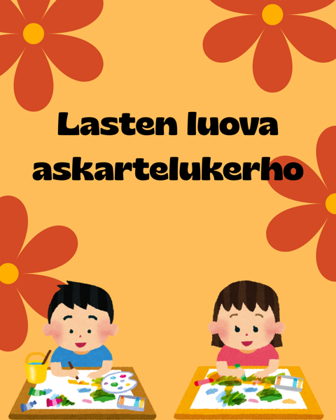 Product image of Luova askartelukerho lapsille- sisältää näyttelyn