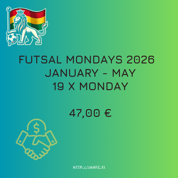 Product image of  JAH FC | Futsal Mondays kevät 2026