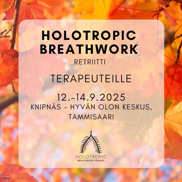 Product image of  Holotropic Breathwork -retreat for therapists (early bird 27.7.)