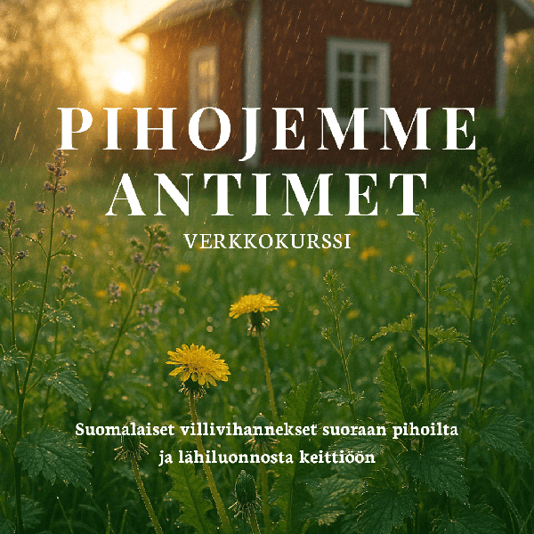 Product image of PIHOJEMME ANTIMET - VERKKOKURSSI