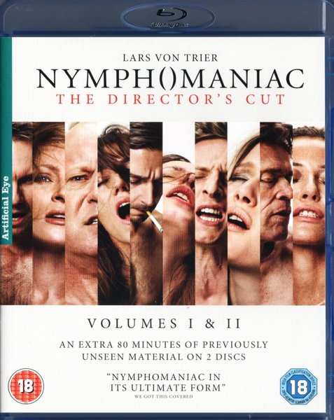 Product image of  Nymphomaniac I & II – leikkaamaton ohjaajan versio (2013) BD