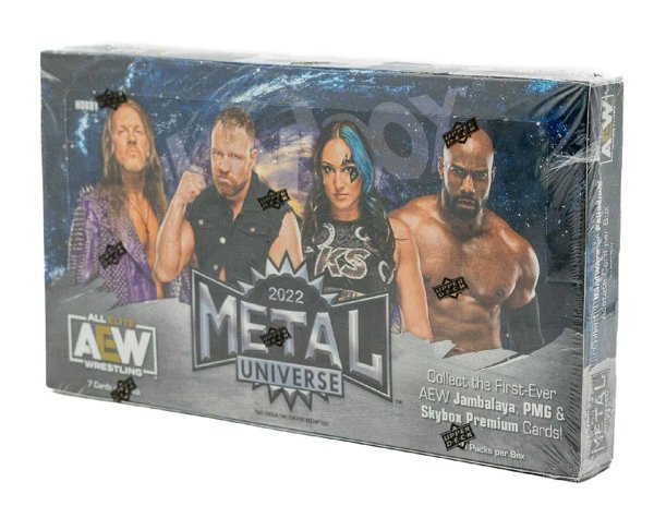 Product image of 2022 Upper Deck AEW Skybox Metal Universe Hobby Box