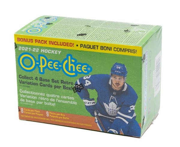 Product image of 2021/22 NHL O-Pee-Chee Hockey Blaster Box