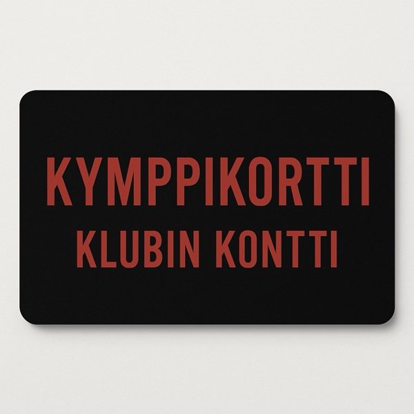 Product image of  10-kortti Klubin Kontti 89€