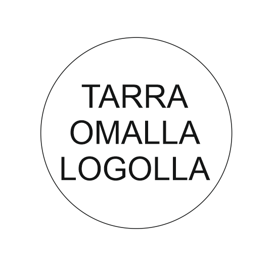 Product image of Tarra omalla logolla. Koko 4cm