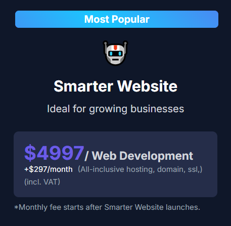 Product image of  Smarter Website (All-in-One package)