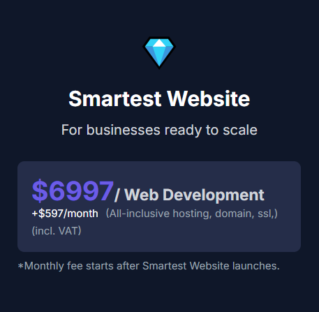 Product image of  Smartest Website (All-in-One package)