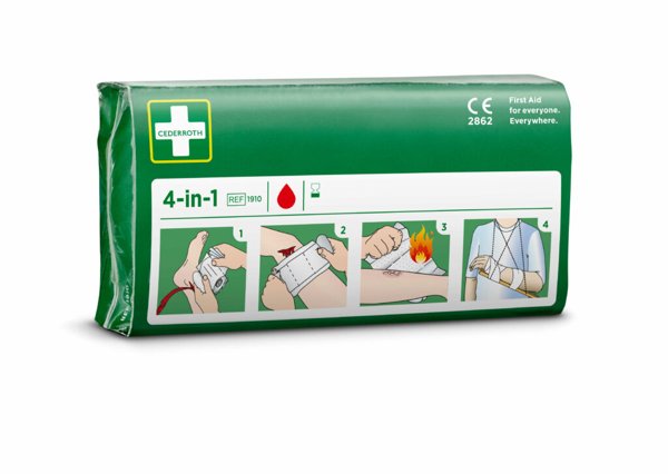 Product image of Cederroth iso ensiapuside 4-in-1