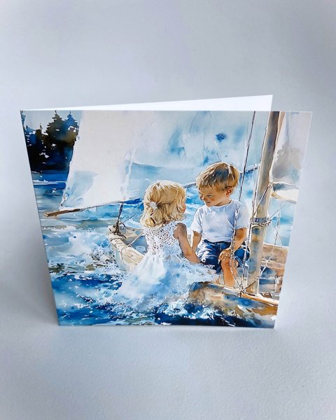Product image of  Ystäväni - taitettava kortti