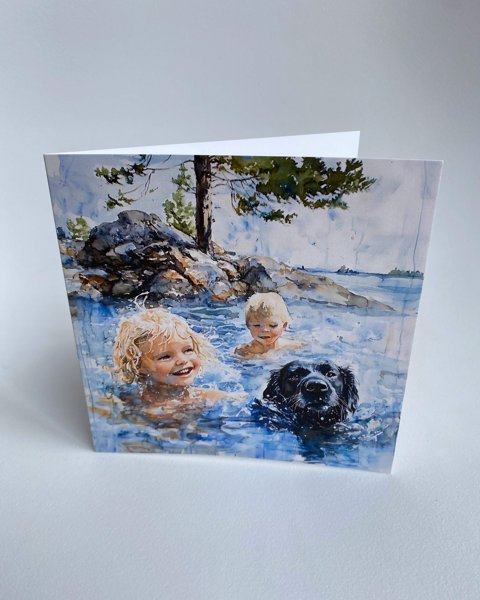 Product image of  Vesipedot - taitettava kortti