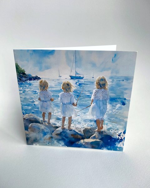 Product image of  Kesäpäivänä kerran - taitettava kortti