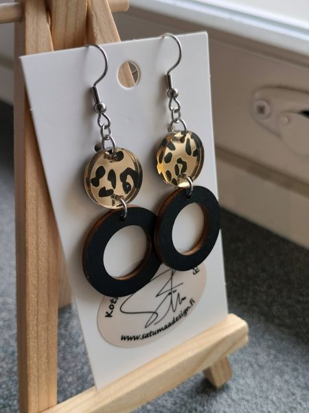 Product image of  RoikkuvatRinkulat - Leopardi, Musta