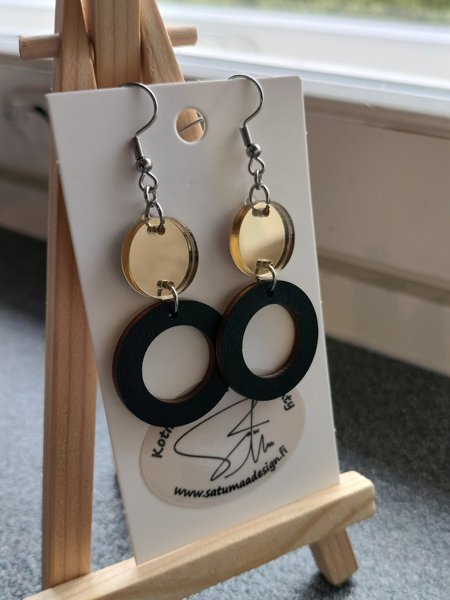 Product image of  RoikkuvatRinkulat - KultaPeili, Musta