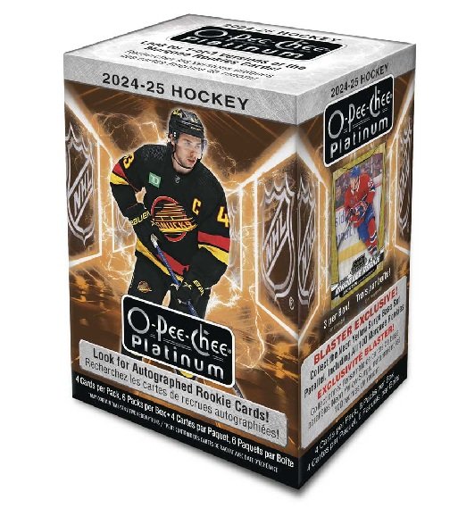 Product image of 2024/25 Upper Deck O-Pee-Chee Platinum Hockey 6-Pack Blaster Box