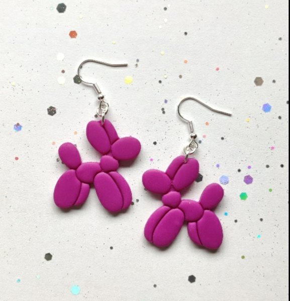 Product image of  Ilmapallo koira tumman lila