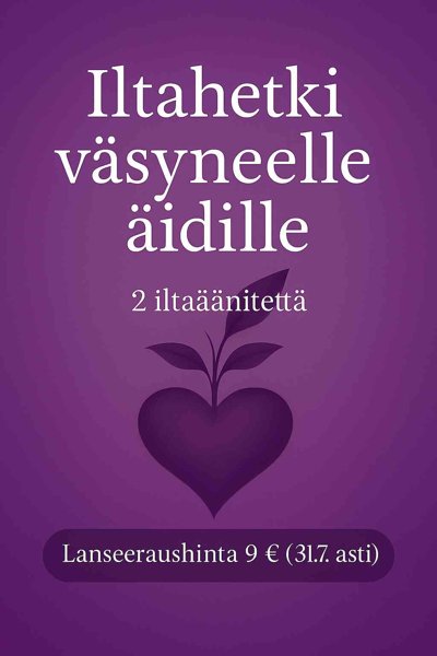 Product image of  Iltahetki – 2 rauhoittavaa äänitettä väsyneelle äidille