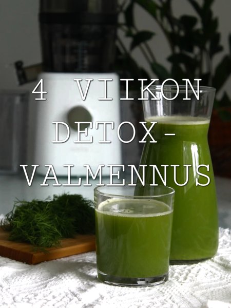 Product image of  4 Viikon Detox (valmennus)