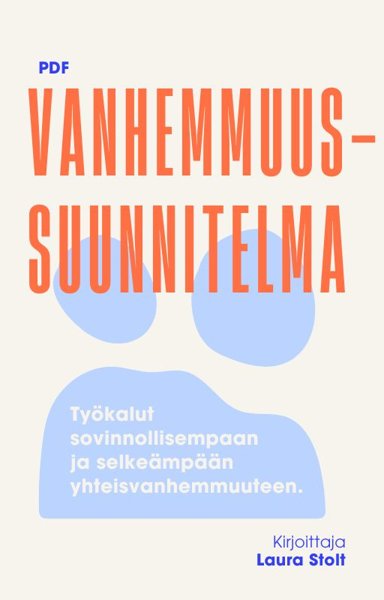 Product image of  Vanhemmuussuunnitelma-työkalu -PDF