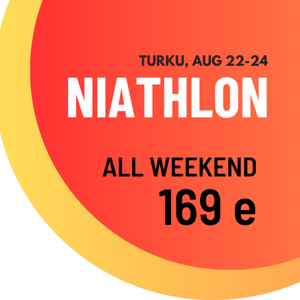 Product image of  NIATHLON TURKU - ALL WEEKEND