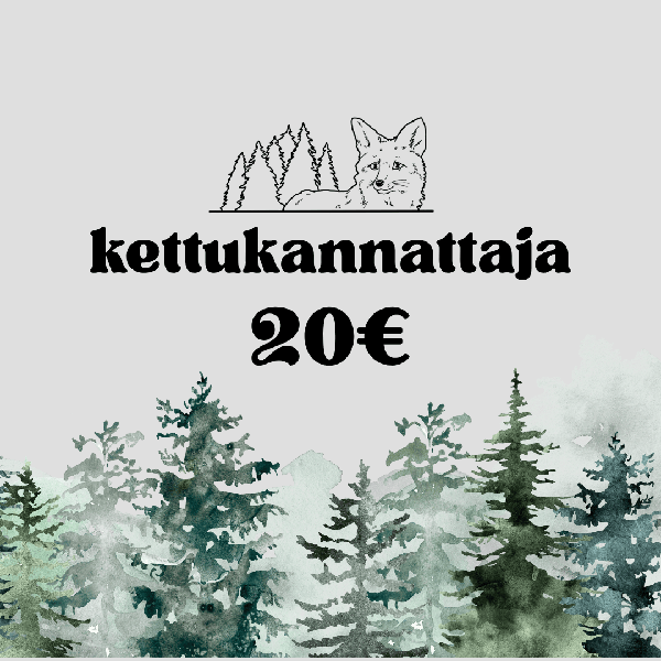 Product image of Kettukannattajuus 20€ / vuosi (opiskelija, työtön, eläkeläinen)