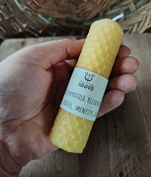 Product image of  Loitsukynttilä, keltainen paksu