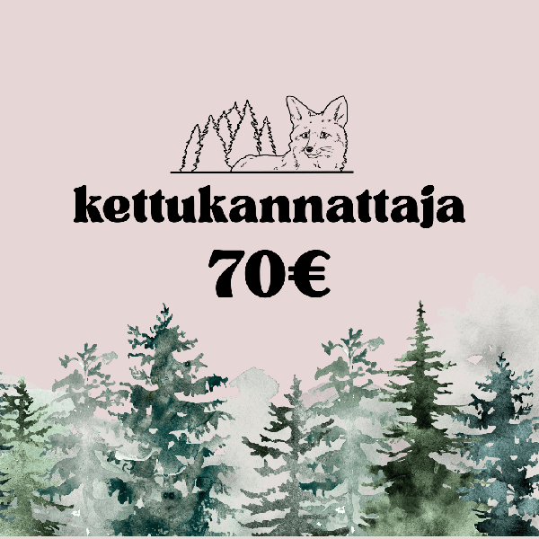 Product image of  Kettukannattajuus 70€ / vuosi