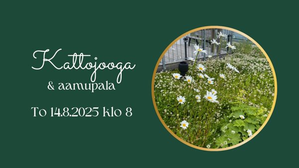 Product image of Kattojooga & aamupala / Rooftop Yoga 14.8. klo 8