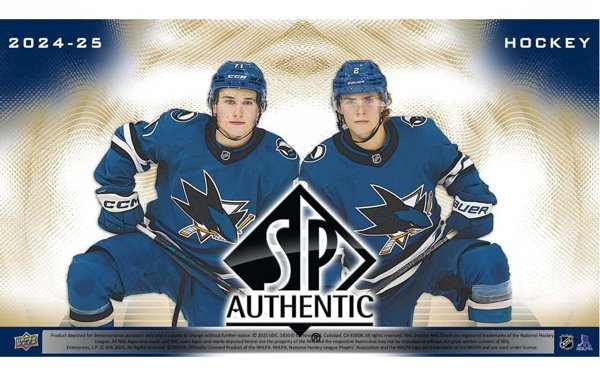 Product image of 2024/25 Upper Deck SP Authentic Hockey Hobby Box