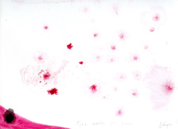 Product image of  Fire works on snow