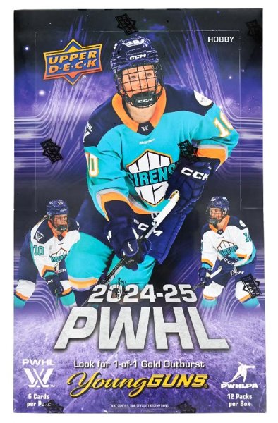 Product image of 2025 Upper Deck PWHL Hockey Hobby Box