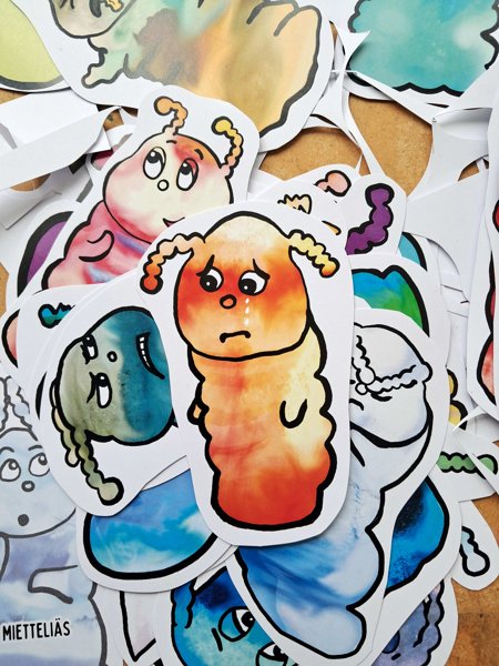 Product image of  Tunnetoukat, erilliset hahmokortit