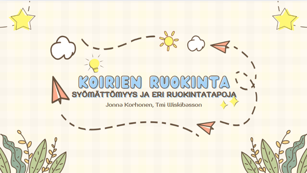 Product image of  Koirien ruokinta - syömättömyys ja ruokintatapoja