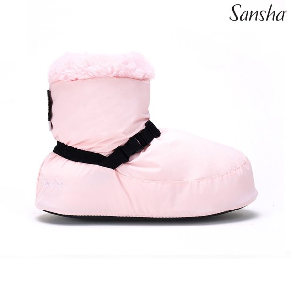 Product image of  Sansha, Baikal lämmittelytossut, vaaleanpunaiset, koko 33-34