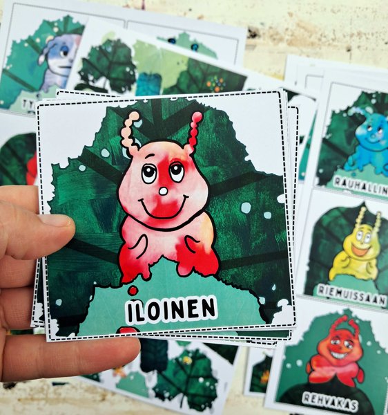 Product image of  Tunnetoukat, kortit arkkeina