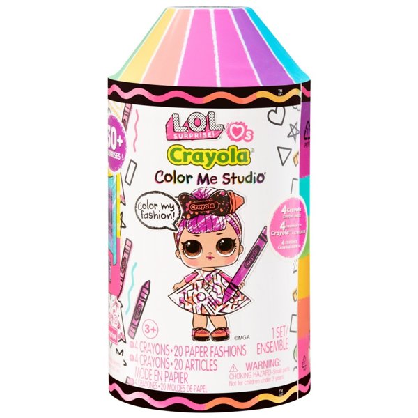 Product image of  L.O.L. Loves CRAYOLA Color Me Studio PDQ